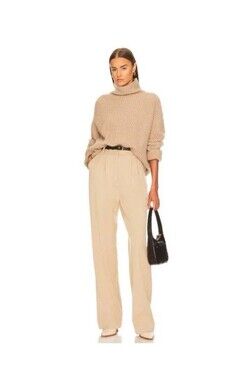Favorite Daughter The Favorite Pants Beige 8 NWT $218